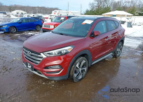 2018 Hyundai Tucson Limited from USA, damaged, VIN KM8J3CA23JU795581